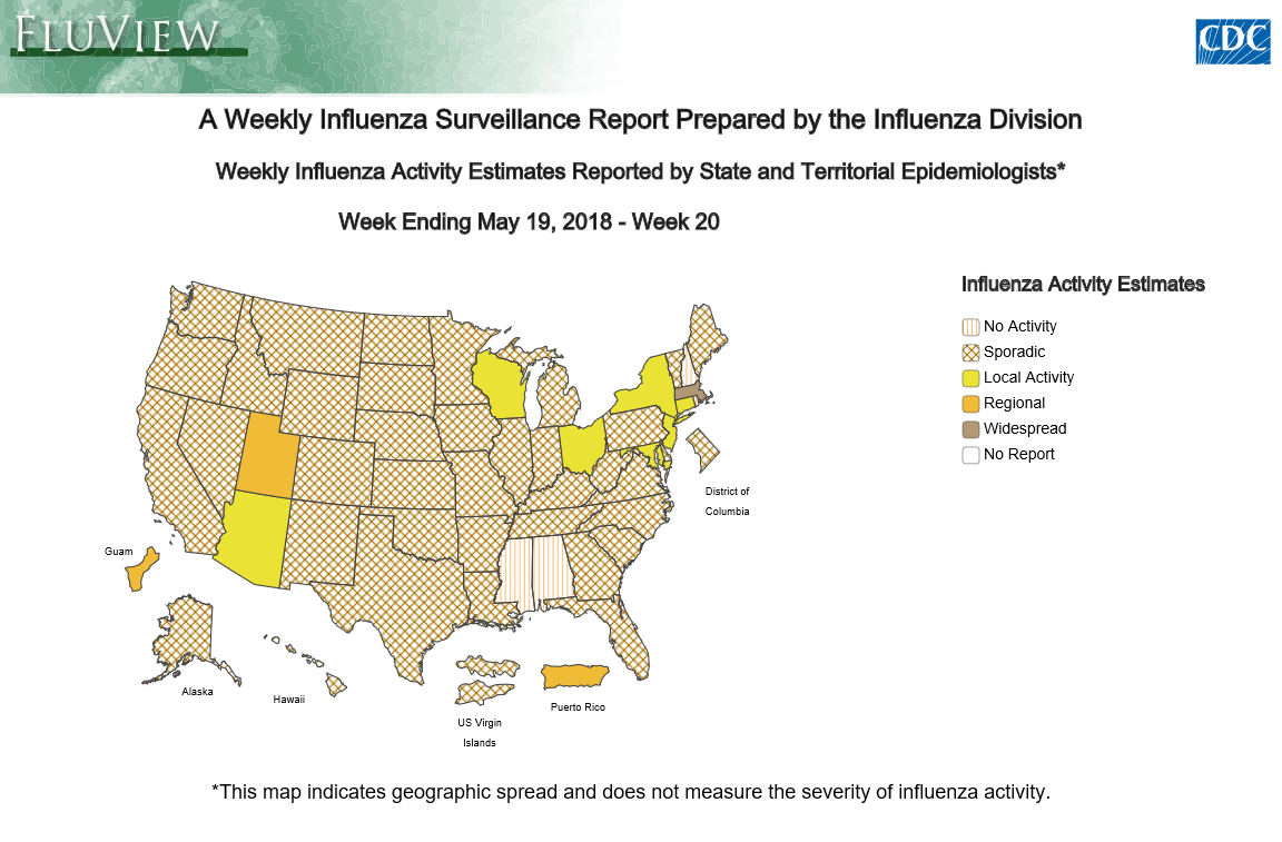 Weekly Flu Map