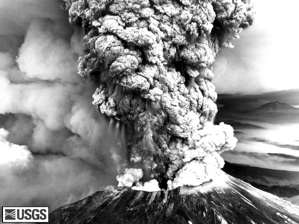 Mount St. Helens Volcano May 18, 1980